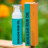 Bokashi Rub Oil - Mischung aus ätherischen Ölen und fermentierten Kräuterauszügen extrahiert in Kokosöl. Natürliches, traditionelles Hautpflege- und Massageöl aus Bali