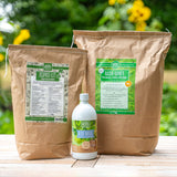 EM-Chiemgau Rasenvital Set - mit 1 L Bodenagil, 7 kg RoPro-Lit Gesteinsmehl und 7 kg Rasen-Rainer Rasendünger