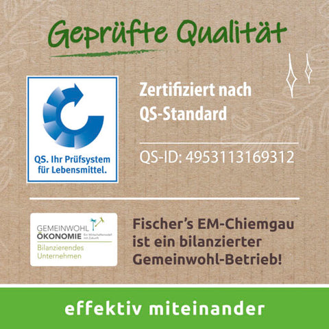 CFKE von Fischers EM Chiemgau geprüfte Qualität