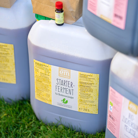 Starter Ferment im Set zur selbstständigen Herstellung von Bodenverjünger Ferment