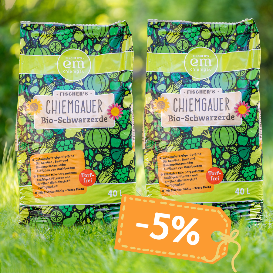 Chiemgauer Bio-Schwarzerde - torffreie Terra Preta Erde