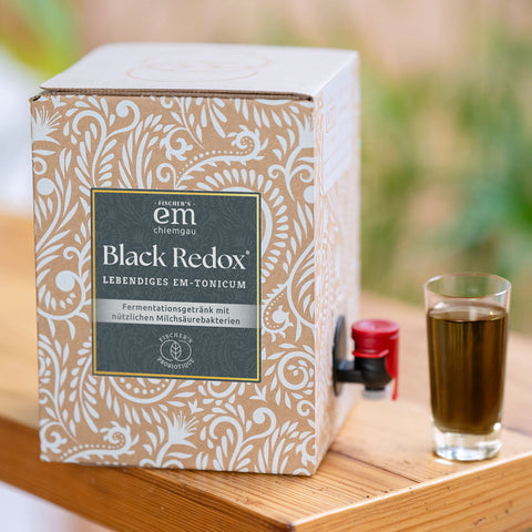 Black Redox ® - veganes EM-Tonicum mit Moor-Komposition
