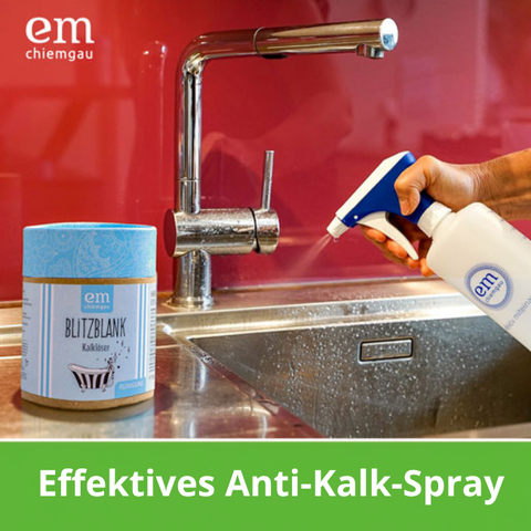 Als Effektives Anti-Kalk-Spray