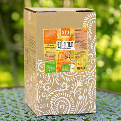 EM-blond Alleskönner im Haushalt von EM-Chiemgau im 5 Liter Bag-in-Box System