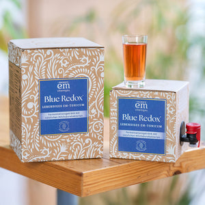 Blue Redox ® - veganes Bio-EM-Tonicum mit 3erlei Beeren