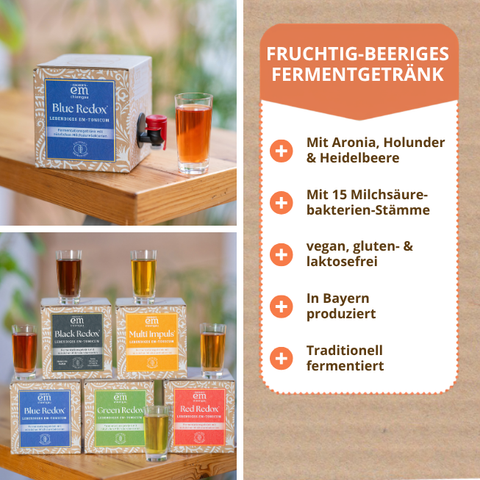 Blue Redox Eigenschaften und Vorteile. 