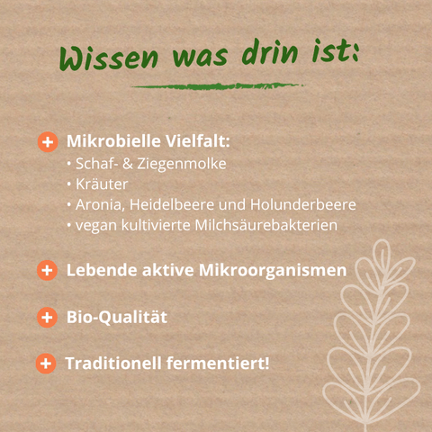 Blue Redox, Wissen was drin ist.
