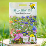 Einjährige Blütenmischung Blumenwiese Franziskus Mischung 5 qm