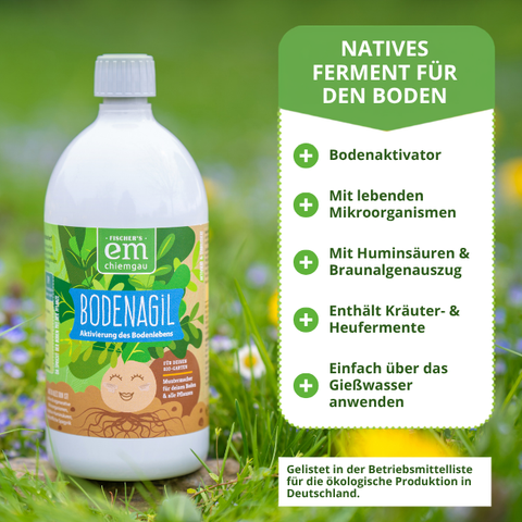 Bodenagil natives Bodenferment, Eigenschaften und Vorteile.