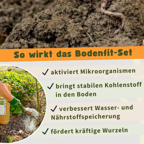 Bodenfit Set - aktiviert erschöpfte Böden