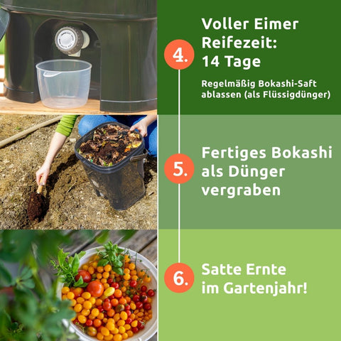 Bokashi Fairfox Eimer Anwendung Part 2