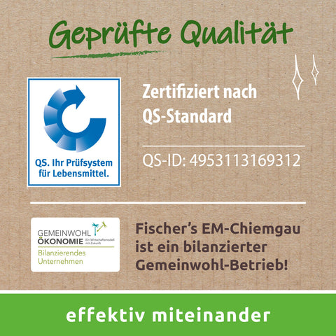 CFKE Kräuterextrakt ist zertifiziert nach QS Standard
