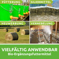 CFKE Kräuterextrakt vielfältig anwendbar für Fütterung, Heuwerbung, Vernebelung und als Siliermittel
