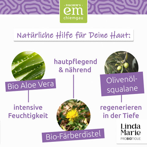 Linda Marie PROBIOTIQUE Creme Flair · Handpflege