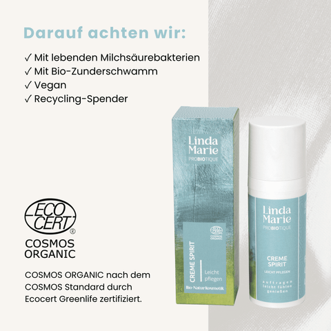 ECOCERT-Cosmos Organic zertifiziert