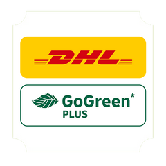 Versand mit DHL GoGreen Plus*