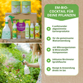 EM-Bio-Cocktail-Set mit 6 aufeinander abgestimmte Gartenprodukte