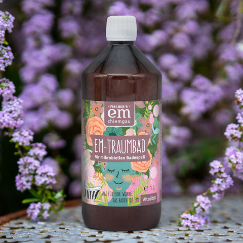 EM-Traumbad, 1 L - probiotischer Badezusatz zur Pflege von irritierter Haut