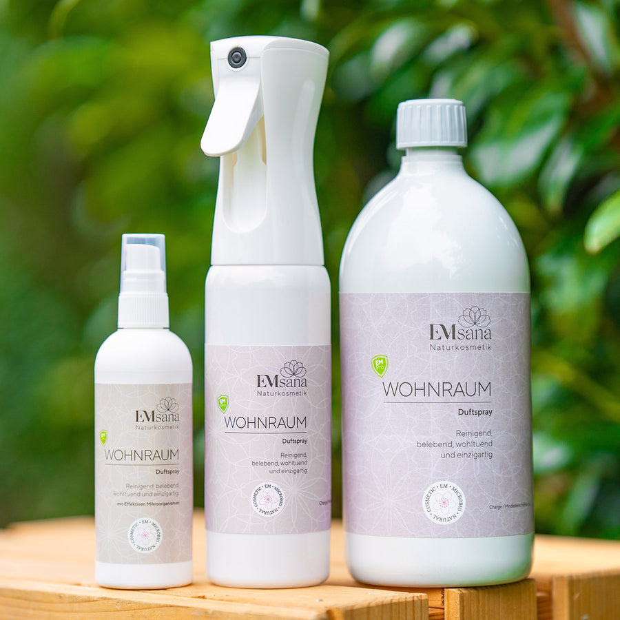EMSana Wohnraumspray 300ml Flasche für ein gesundes mikrobielles Umfeld
