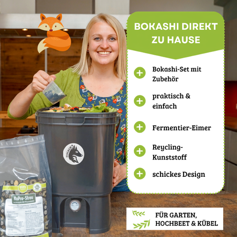 Einfaches Bokashi direkt zu Hause herstellen