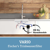 Trinkwasserfilter Vario mit EM-Kin Keramikmodule