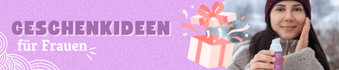 Banner Geschenkideen für Frauen