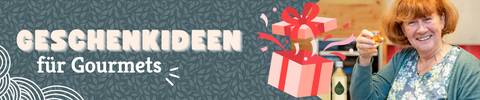 Banner Geschenkideen für Gourmets