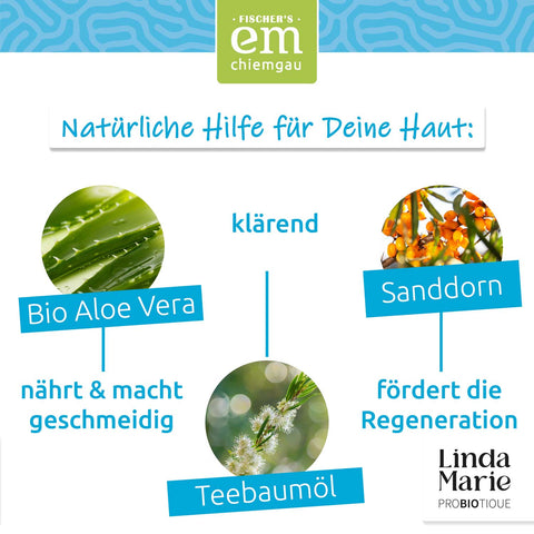 Linda Marie PROBIOTIQUE Gesichtsmaske Ocea, 30 ml