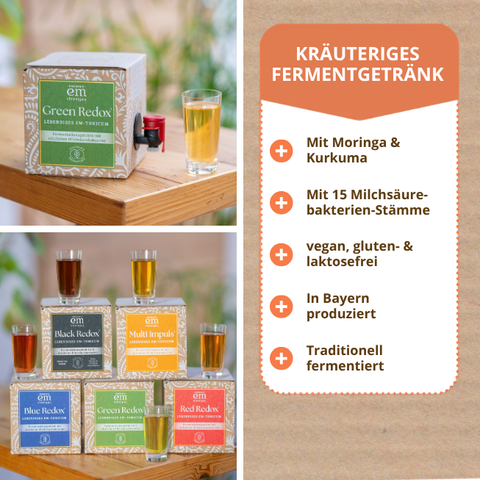 Green Redox Eigenschaften und Vorteile.