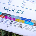 Detail im Haus und Hof Mondkalender 2025 von Birgit Gnadl 