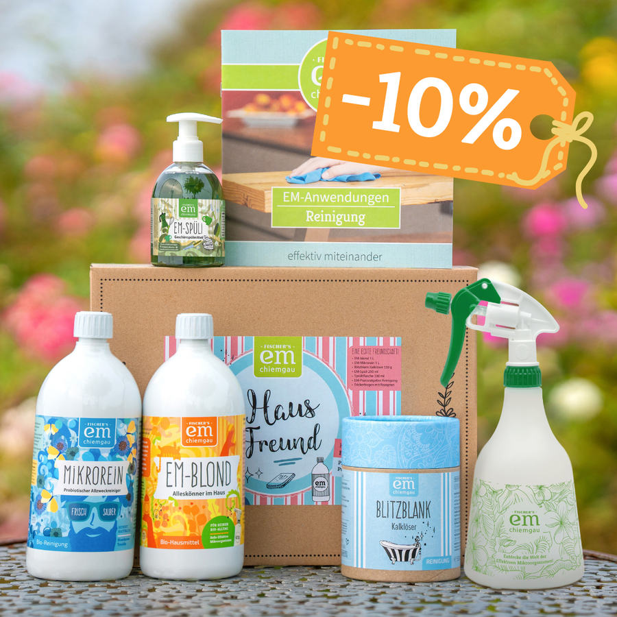 Hausfreund - Putzset Allrounder - probiotische Reinigung