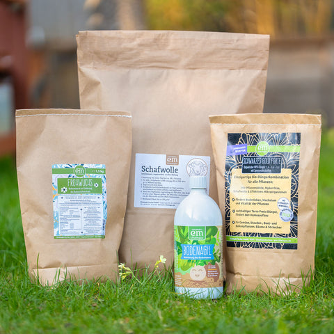 Hochbeet-Set für Saisonstart: Düngen, Mineralien & Boden aktivieren