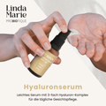 Leichtes Serum mit 3-fach Hyaluron-Komplex für die tägliche Gesichtspflege