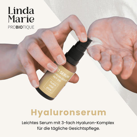 Leichtes Serum mit 3-fach Hyaluron-Komplex für die tägliche Gesichtspflege