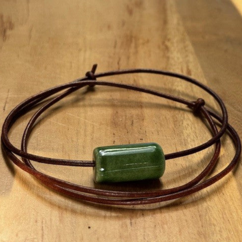 EM-Kin Zylinder Kette am verstellbaren Lederband