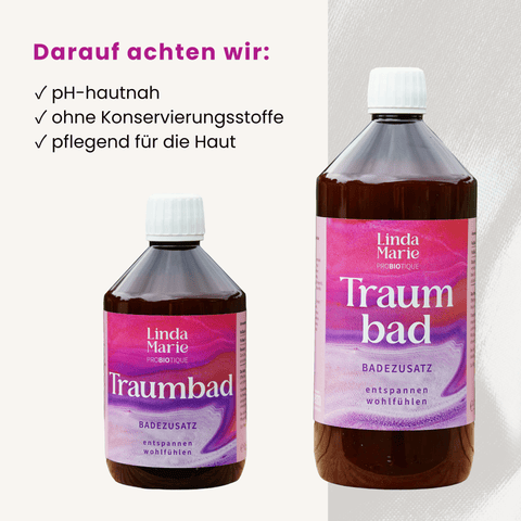 Darauf achten wir: pH-Hautnah, ohne Konservierungsstoffe und pflegend für die Haut