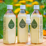 Manju Trio - 3 Flaschen mit 500 ml Manju Drink und eine Sprühflasche