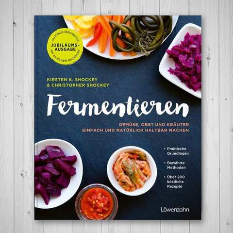 Buch Fermentieren Jubiläumsausgabe vom Löwenzahn Verlag