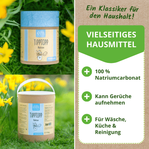 100 % Natriumcarbonat zum Entfernen von Gerüchen