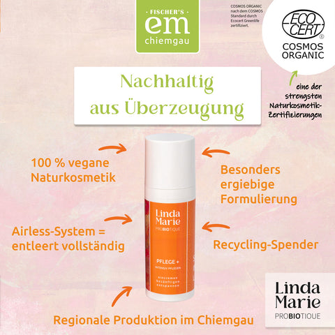 Linda Marie PROBIOTIQUE Pflegecreme + für anspruchsvolle Haut