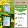 Wäsche waschen mit Mikoorganismen