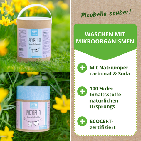 Wäsche waschen mit Mikoorganismen