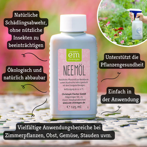 Neem-Öl - ökologische Pflanzenpflege