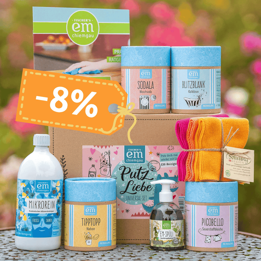 PUTZLIEBE - Putzset & Hausmittel - probiotische Reinigung