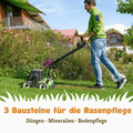 3 Bausteine für die Rasenpflege: Düngen, Mineralien, Bodenpflege
