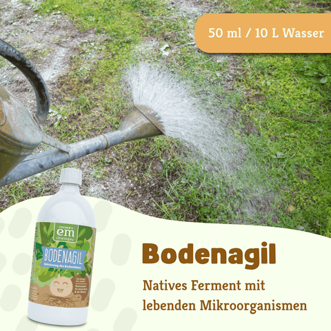 Bodenagil. Fermentierter Bodenaktivator mit lebenden Mikroorganismen