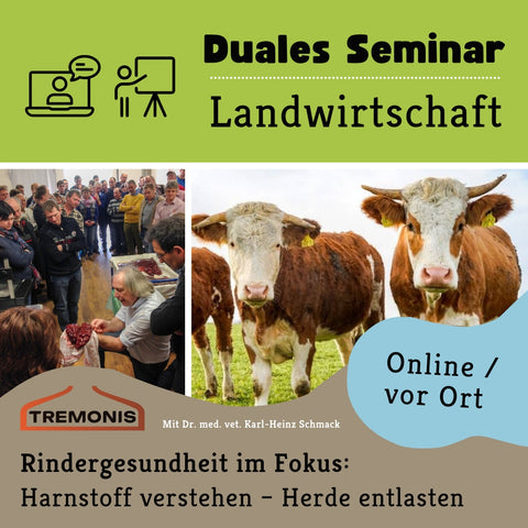 Duales Tages-Seminar "Rindergesundheit im Fokus" am 27.01.2026