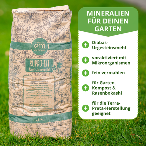 RoPro-Lit, Mineralien für deinen Garten.
