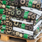 RoPro Streu Pflanzenkohle ganze Palette für Garten, Bokashi und Landwirtschaft