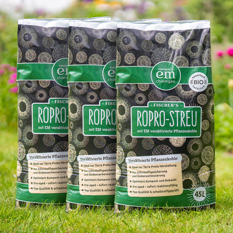 RoPro-Streu - Pflanzenkohle